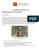 The Printing Revolution in Renaissance Europe - World History Encyclopedia