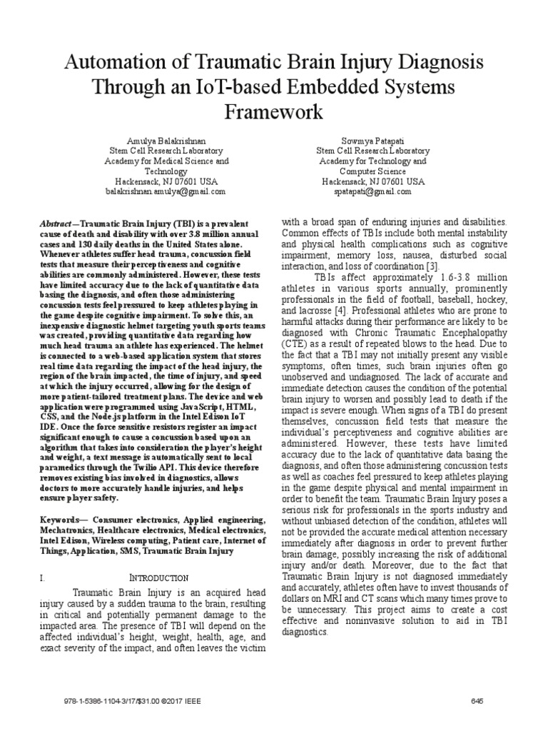 Trumatic Brain Injury Pdf Traumatic Brain Injury Concussion