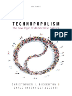 Christopher J. Bickerton - Carlo Invernizzi Accetti - Technopopulism - The New Logic of Democratic Politics-Oxford University Press (2021)