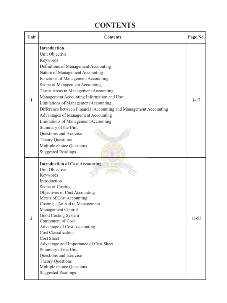 BBA 204 Management Accounting (19 Poly) PDF