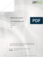 Zkteco Manual Speedfacev5lp