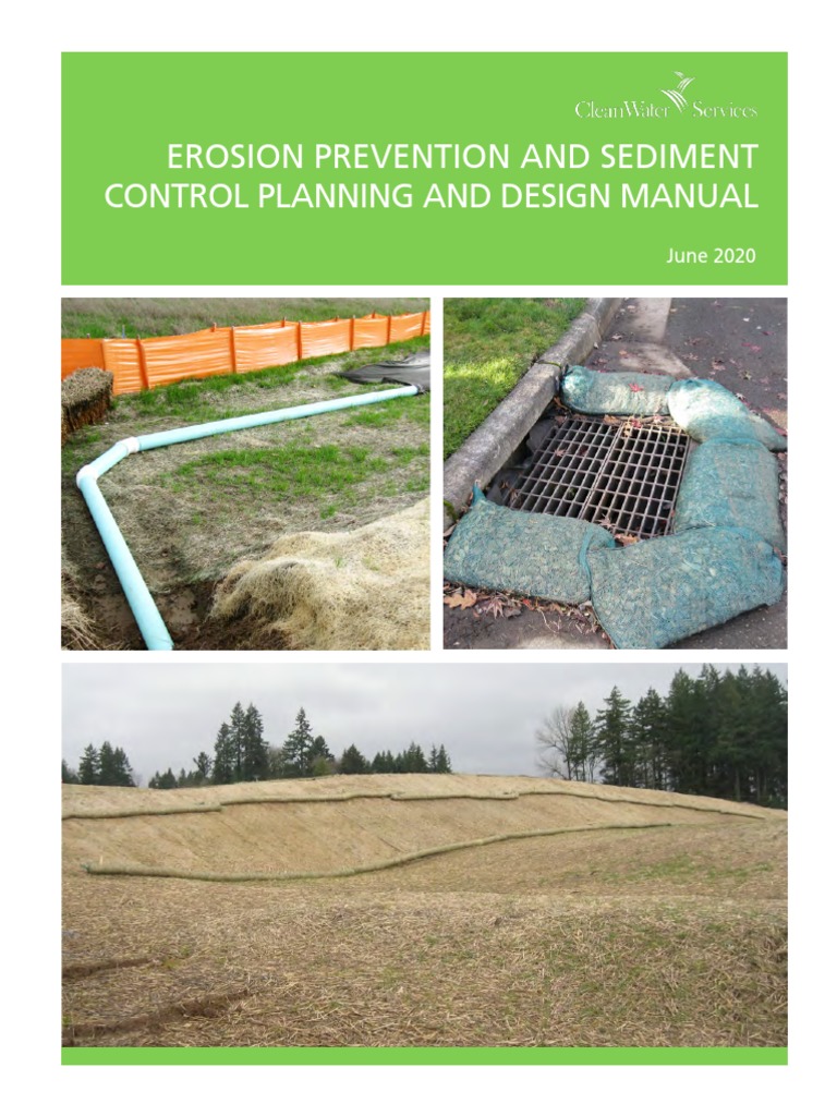 Erosion Prevention and Sediment Control Planning and Design Manual