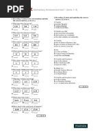 14.achievement Test 1