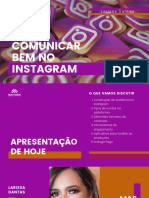 Como Comunicar Bem No Instagram - Larissa Dantas