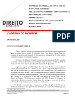 Caderno de Direito Penal I