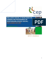 Inclusao Social Igualdade de Genero em ProgrdeResponsabSocial - CEP - Fin...