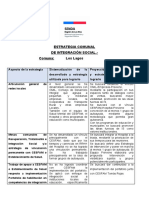 Estrategia Comunal IS SENDA Previene Los Lagos - Sistematización 2017-Proyección 2018