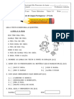 Teste Do 2º Ano - 2º Ciclo