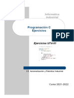 UT4-01 - Ejercicios Programacion C