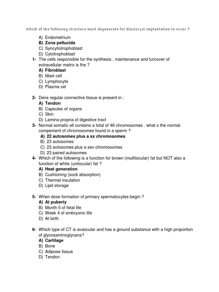 Embryology visual data 7