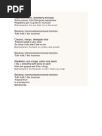 Fruit and Vegetable Rhymes Guide | PDF | Cooking, Food & Wine | Home ...