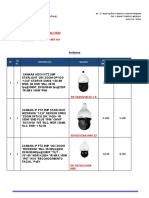 Proforma Camara IP PTZ