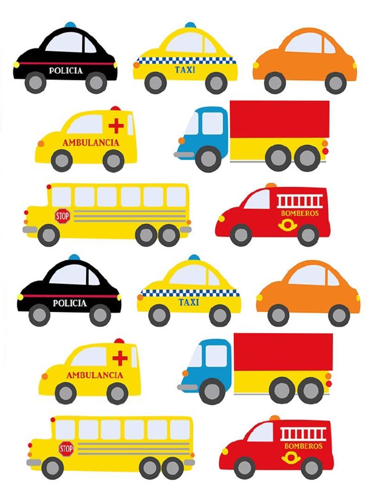 Medios de Transporte Imprimibles | PDF