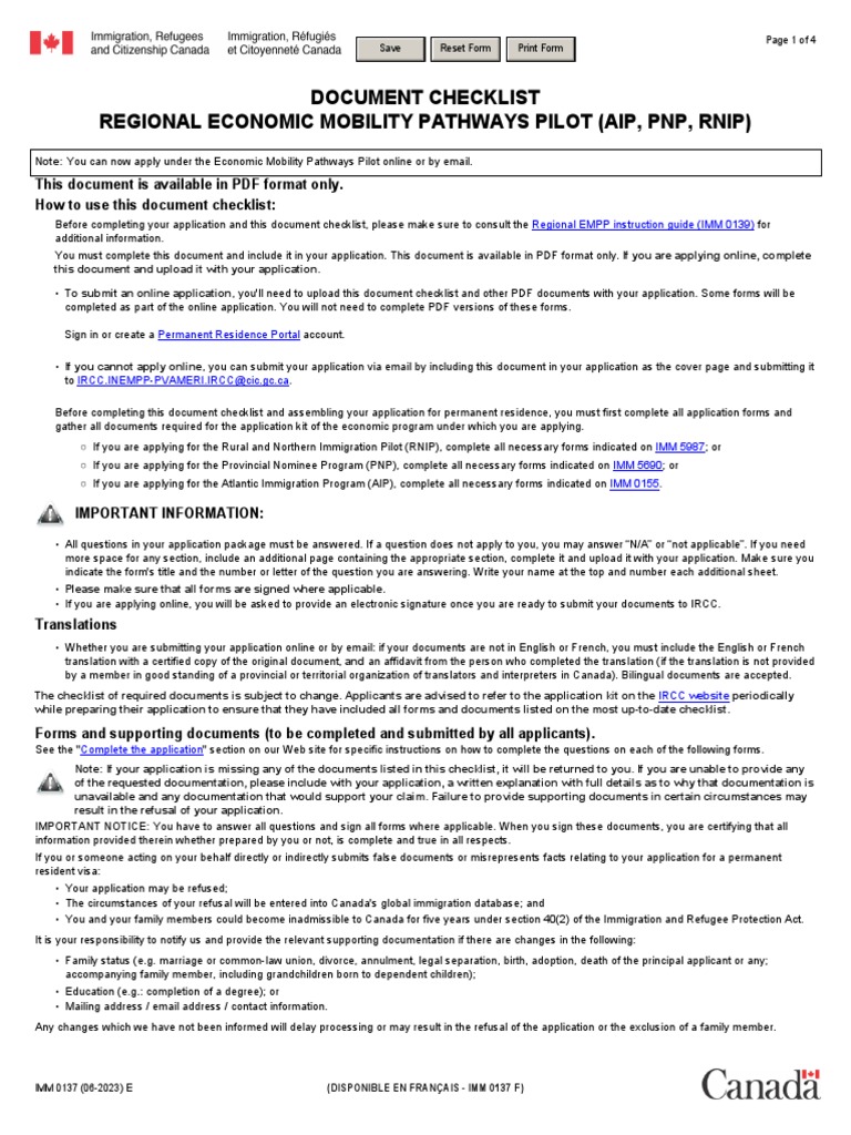 Economic Mobility Pathways Checklist | PDF