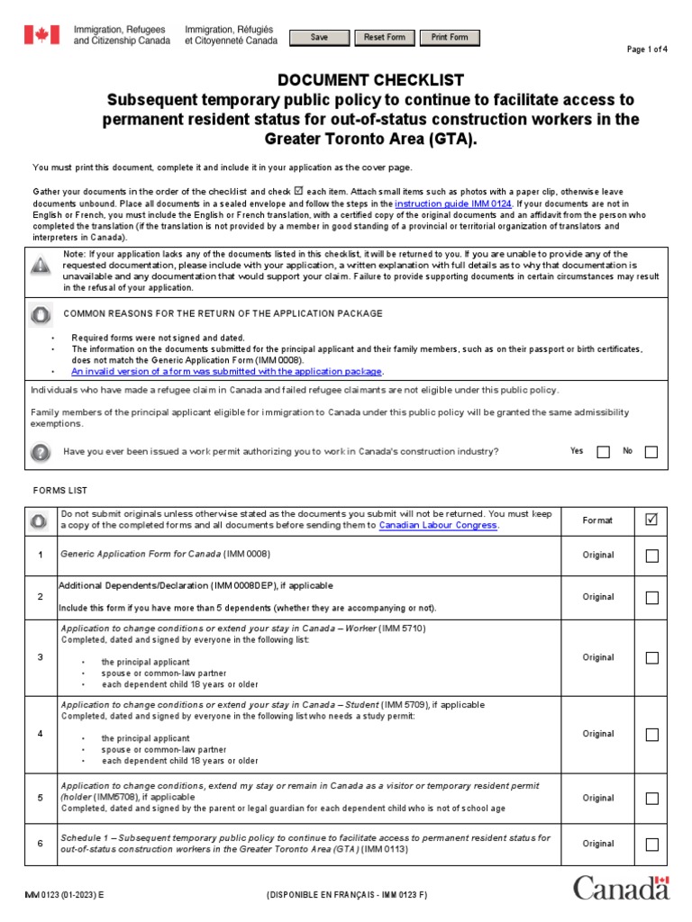 Imm 0123 e | PDF | Passport | Identity Document