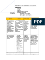 Informe de Comisión Asuntos Sociales