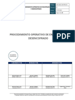 Procedimiento Operativo de Encofrado y Desencofrado