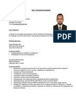 Resume-Md. Touhidur Rahman