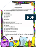 Lista de Utiles 4º A