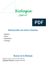 Introducción A Biología - U1