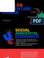 Sustentabilidade para Eventos No Brasil