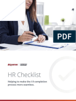 HR Checklist