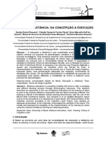 Educação A Distância Da Concepção A Execução