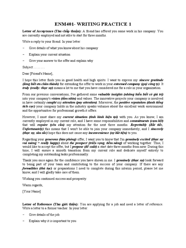 Acceptance of Job Offer with Delay | PDF