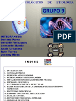 Procesos Patológicos de Etiología Genética. Tema 9