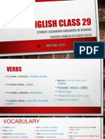 English Class 29