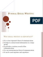 Email Writing
