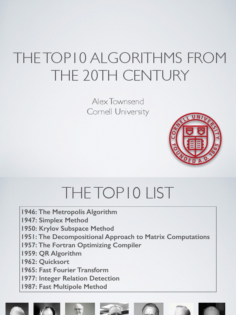 Top Ten Algorithms | PDF