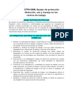 NOM-017-STPS-2008, Equipo de Protección Personal-Selección, Uso y Manejo en Los Centros de Trabajo.