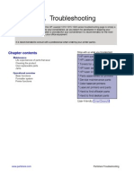 Troubleshooting: Chapter Contents