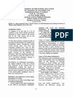 Based On A Presented at The 11 World Congress On Child Education and Training, University of Malaga, Spam September 20-23 1994 (Ed)