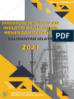 Dafrat Perusahaan Kalsel by Bps 2021