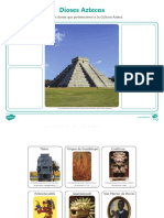 Ficha de Actividad Dioses Aztecas