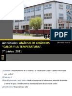 7° - Ciencias - Semana 7 - Análisis de Gráficos Calor y Temperatura