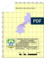 Mapa de Vias de Acceso