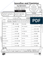T MFL 1650012882b French Masculine and Feminine Worksheet Black and White PDF