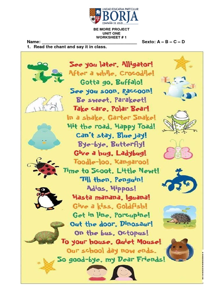 Be More Worksheet # 1 | PDF