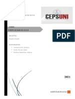 Informe Diseño de Base de Datos