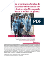 La Organización Familiar de Adolescentes Embarazadas Con Síntomas de Depresión. Un Recorrido Desde El Análisis de Género