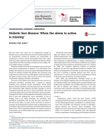 -7 Van et al, 2015. Diabetic foot disease When the alarm to action is missing