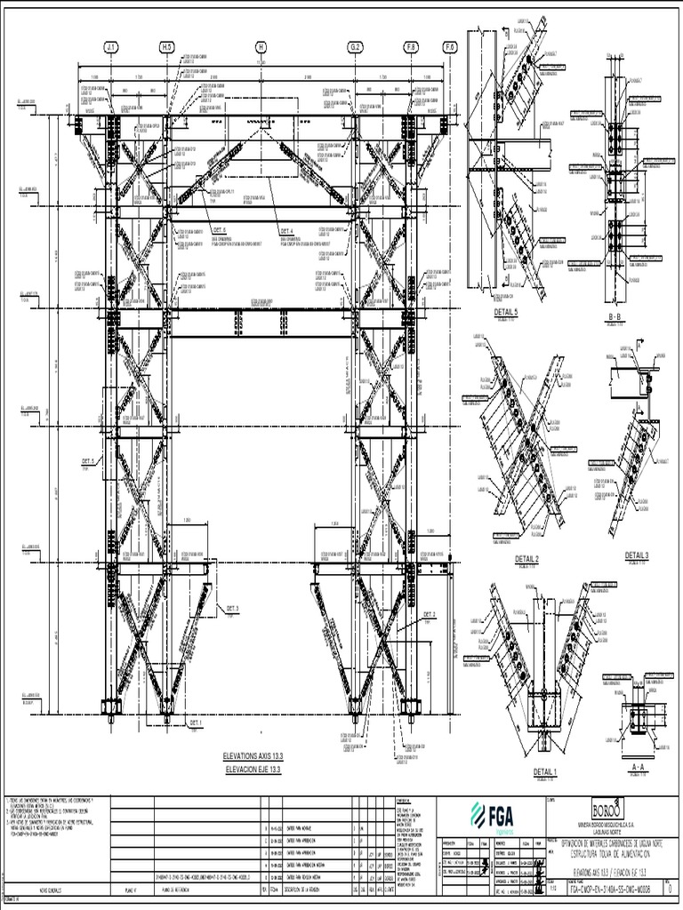FGA-CMOP-EN-3140A-SS-DWG-M0008 - Rev 0 | PDF