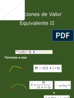 Ecuaciones de Valor Equivalente II