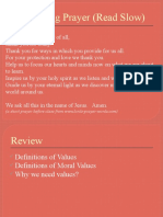 Philosophy Classification of Values