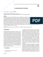 Masked-Face Recognition Using Deep Metric Learning and Facemasknet-21