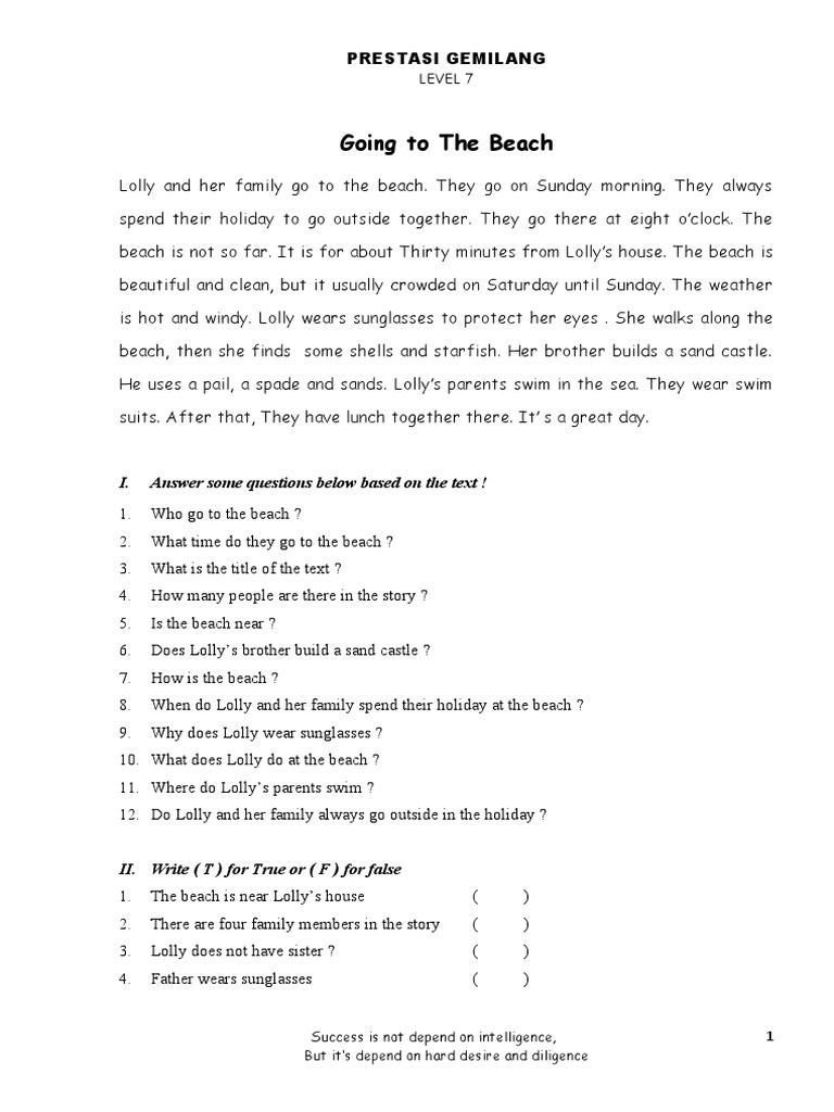 English Book Level 7 PDF Workweek And Weekend