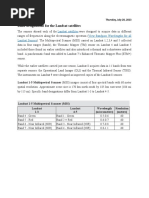 The Many Band Combinations of Landsat 8 | PDF